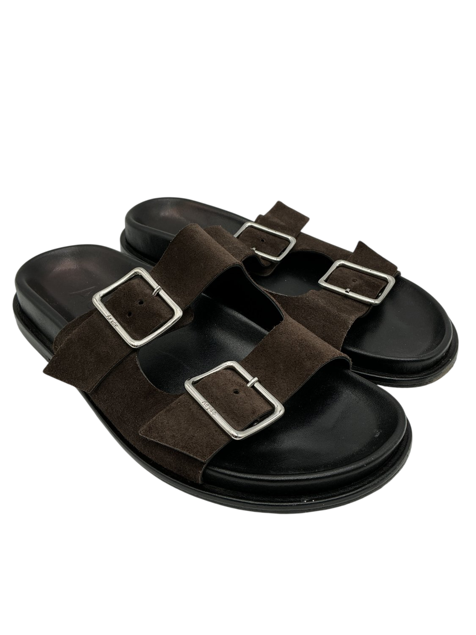 Aeyde Buckled Brown Meena Sandals Size 36 Eu / Us 6